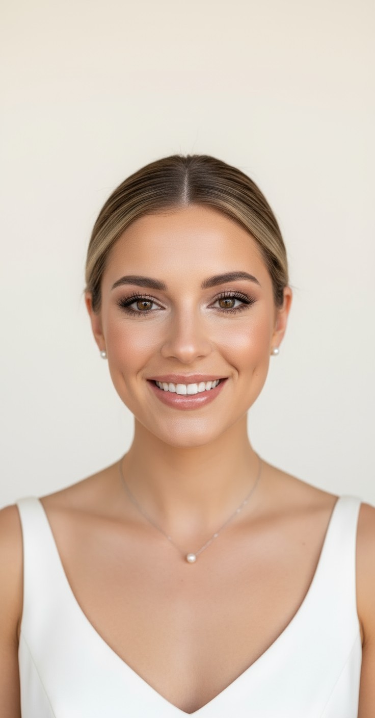 After Bridal Low Bun